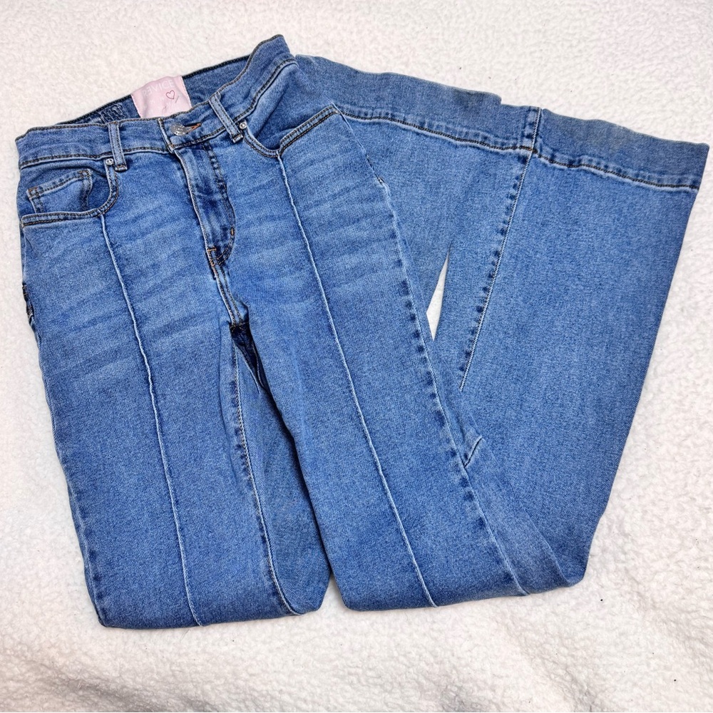 REVICE Blue Flare & Wide Leg Jeans